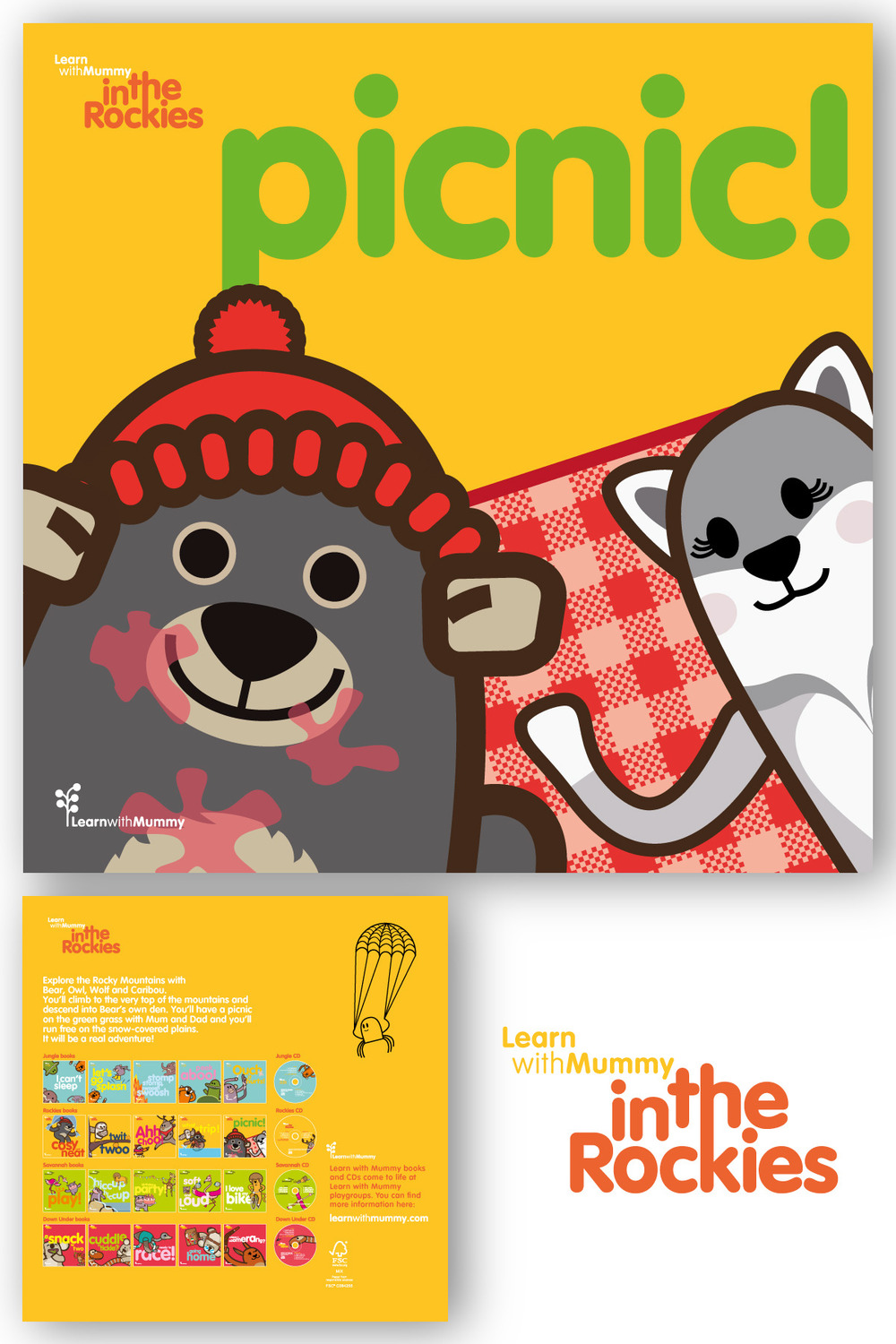 Learn with Mummy in the Rockies. Ediz. illustrata. Vol. 5: Picnic!