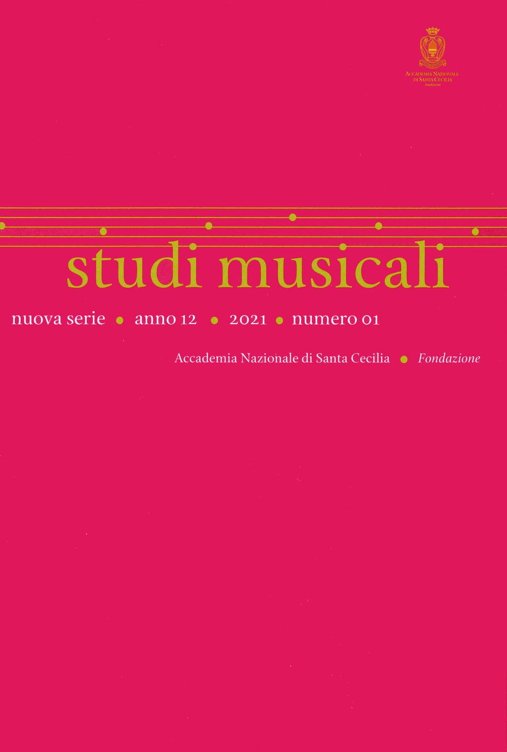 Studi Musicali. N.S. Ediz. inglese, tedesco e italiano (2021). Vol. 1