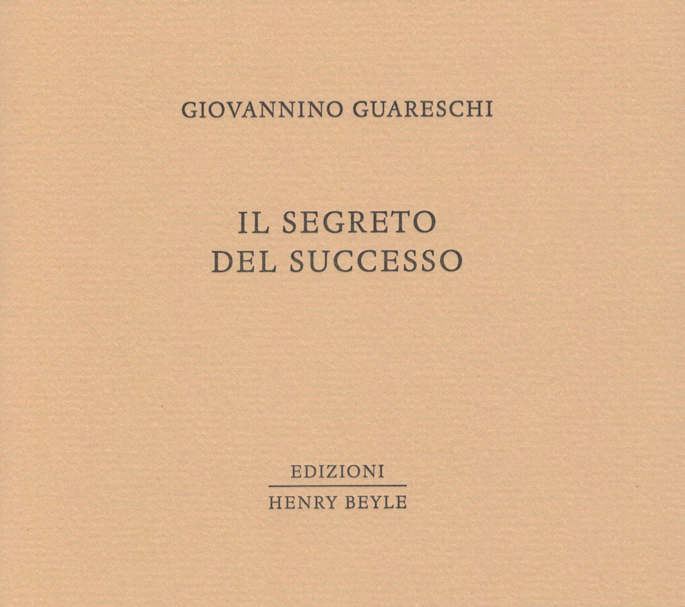 Il segreto del successo