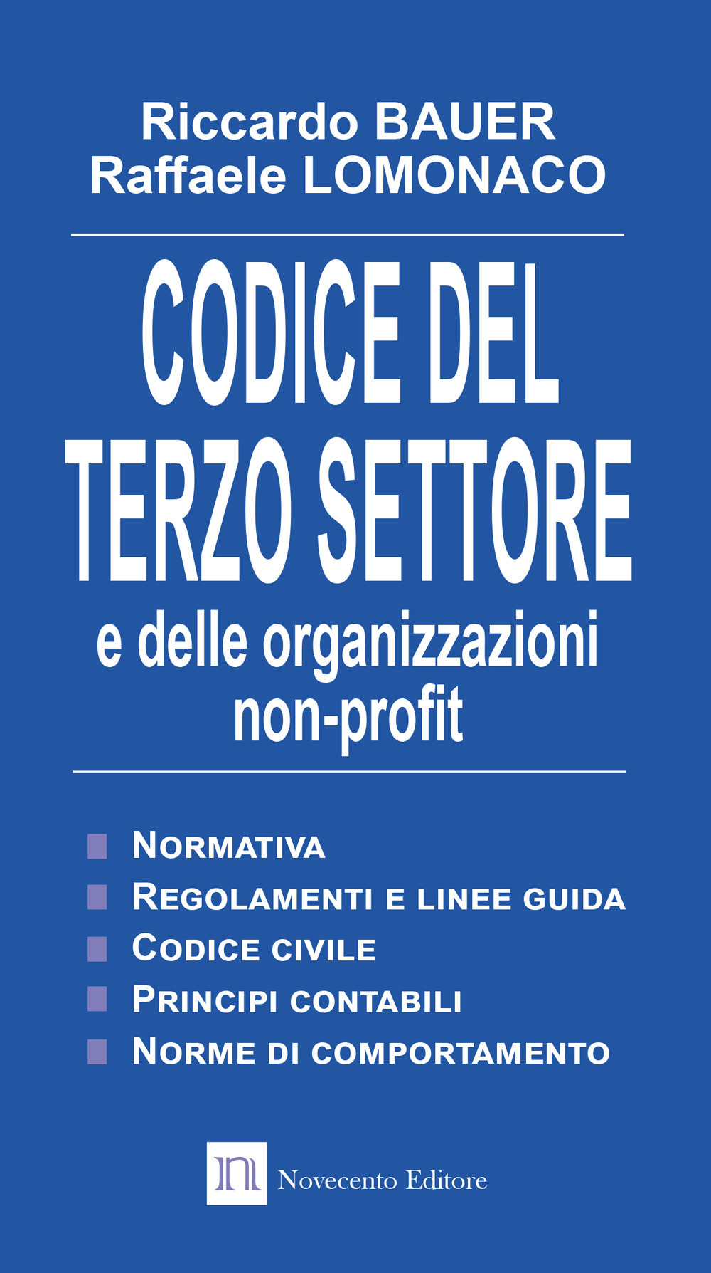 Codice del terzo settore e delle organizzazioni non-profit