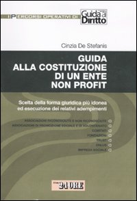 Guida alla costituzione di un ente non profit. Scelta della forma giuridica più idonea ed esecuzione dei relativi adempimenti