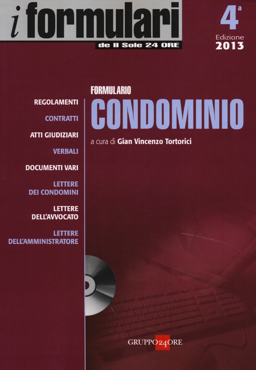 Formulario condominio. Con CD-ROM