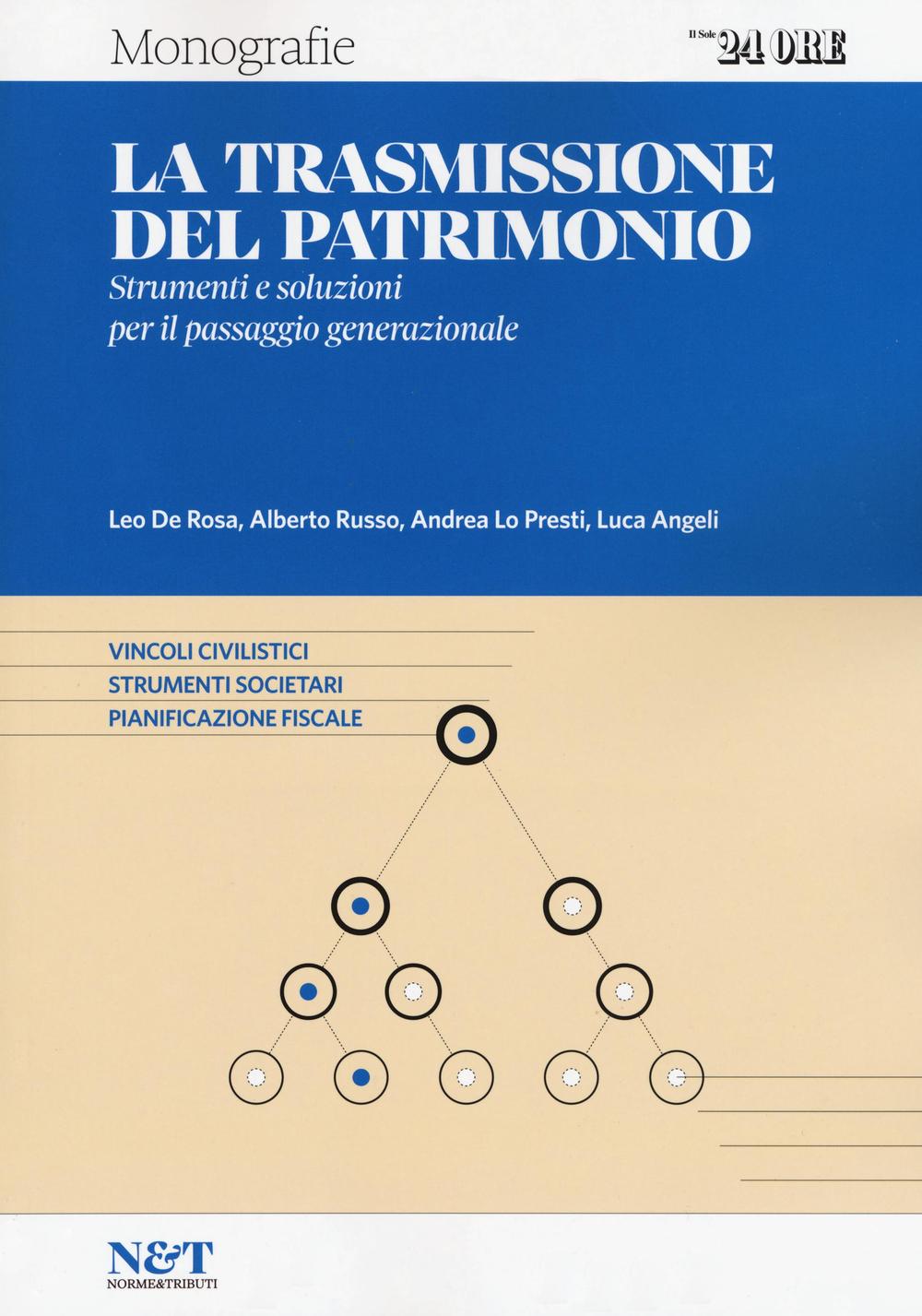 La trasmissione del patrimonio. Strumenti e soluzioni per il passaggio generazionale