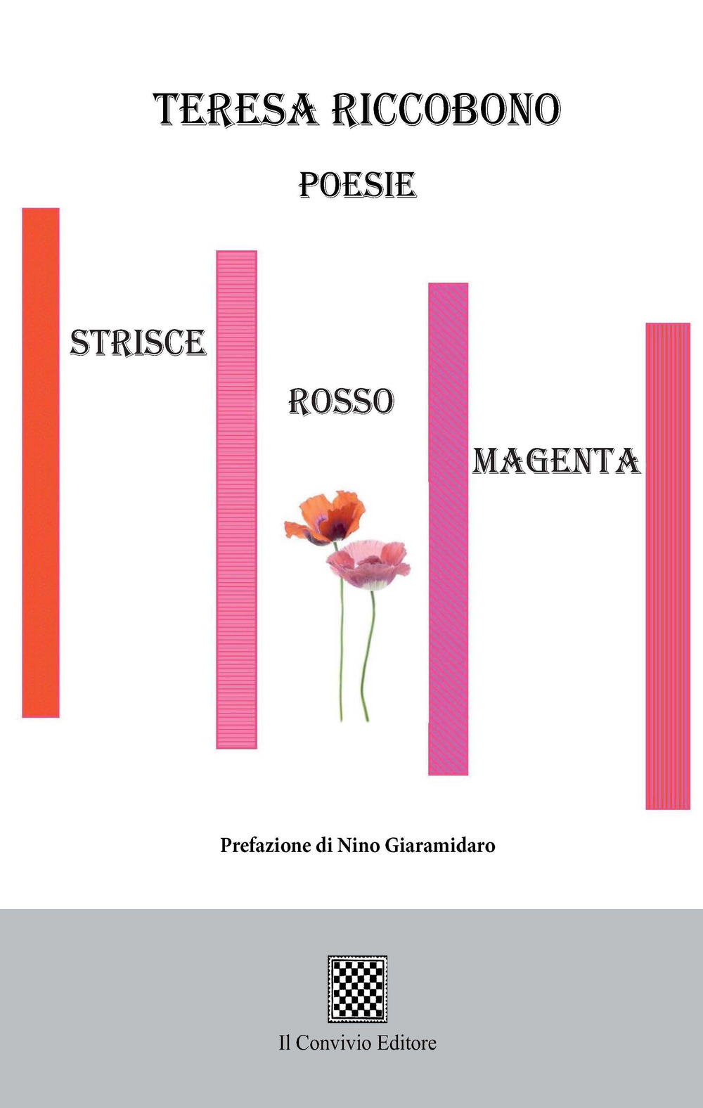 Strisce rosso magenta