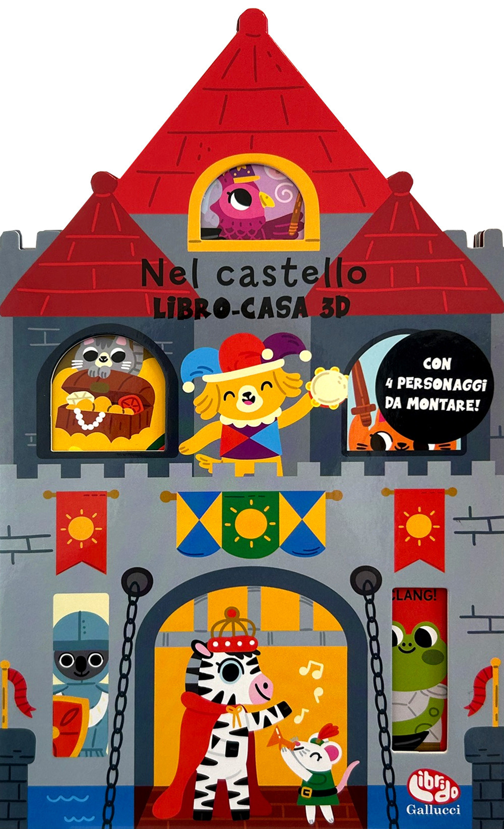 Nel castello. Libro-casa 3D. Ediz. a colori