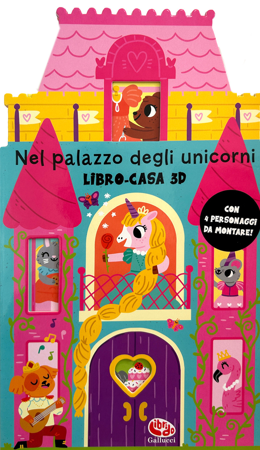 Nel palazzo degli unicorni. Libro-casa 3D. Ediz. a colori