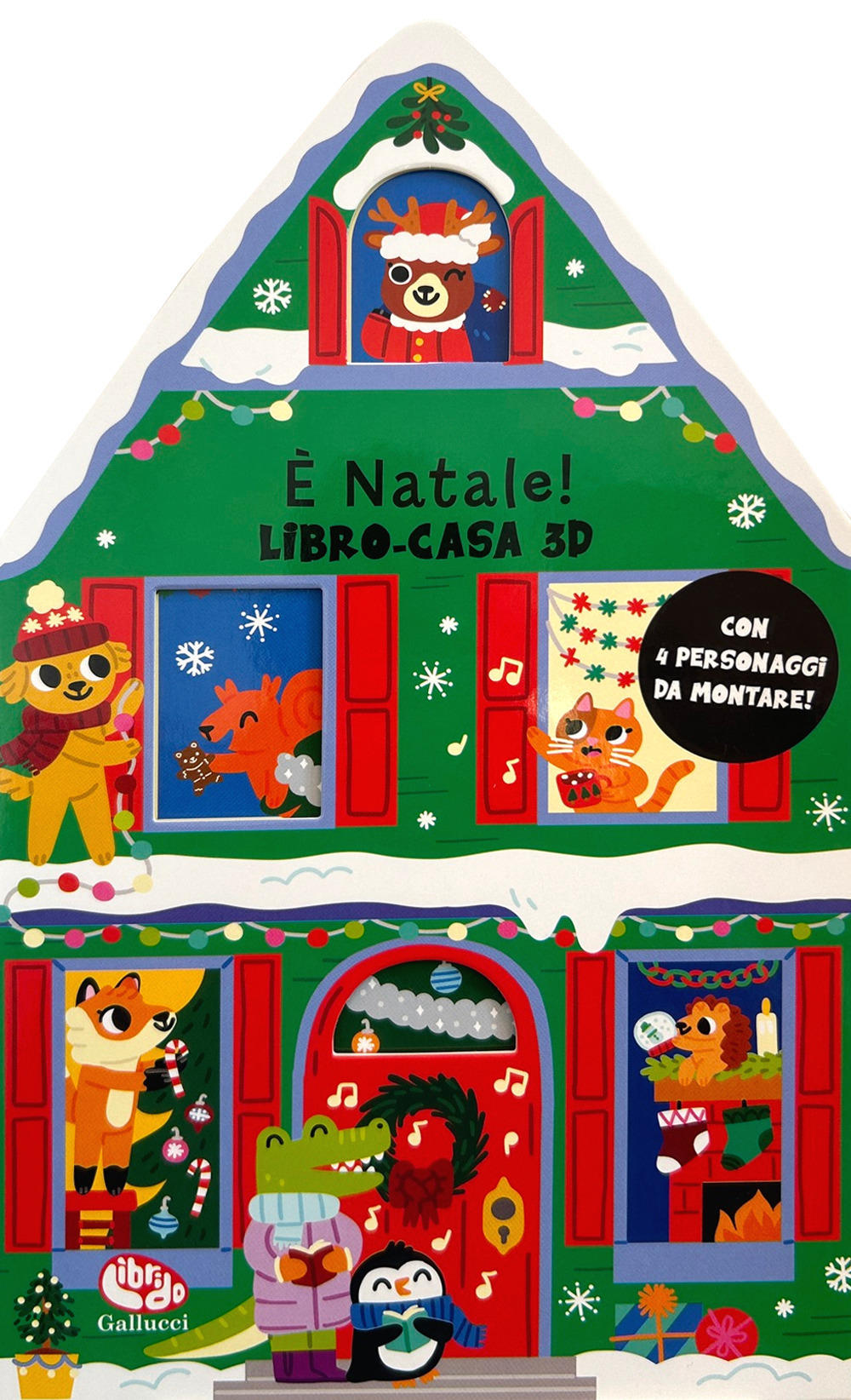 È Natale! Libro-casa 3D. Ediz. a colori