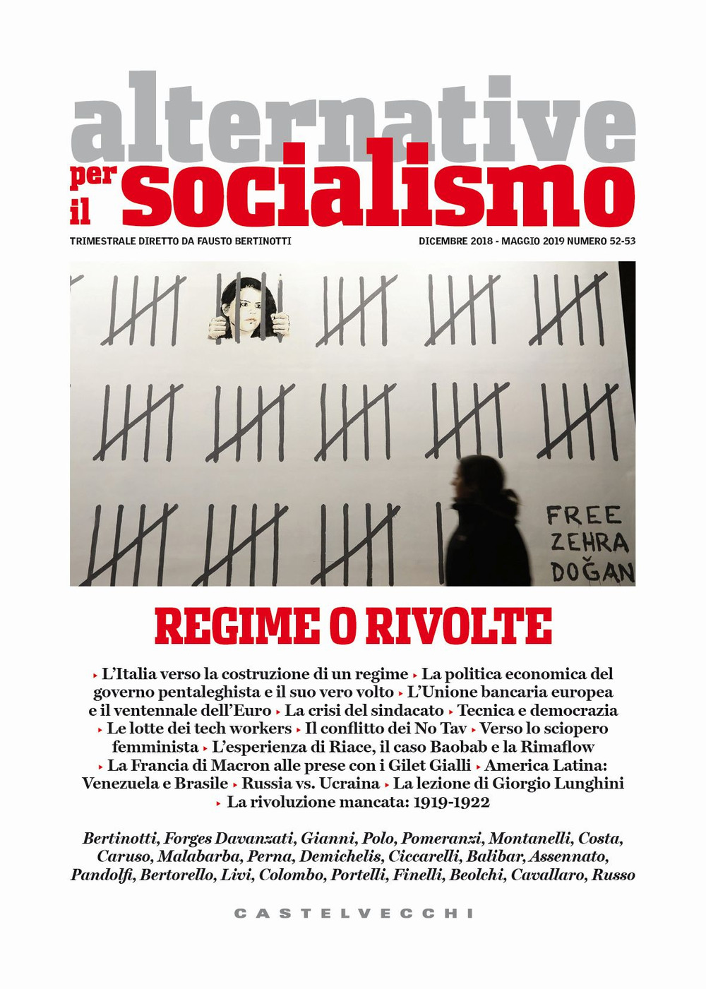 Alternative per il socialismo (2018-2019). Vol. 52-53: Regime o rivolte (Dicembre-Maggio)