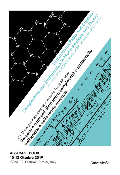 Abstract book. 16° Convegno internazionale di analisi e teoria musicale (Rimini, 10-12 ottobre 2019). Ediz. italiana e inglese