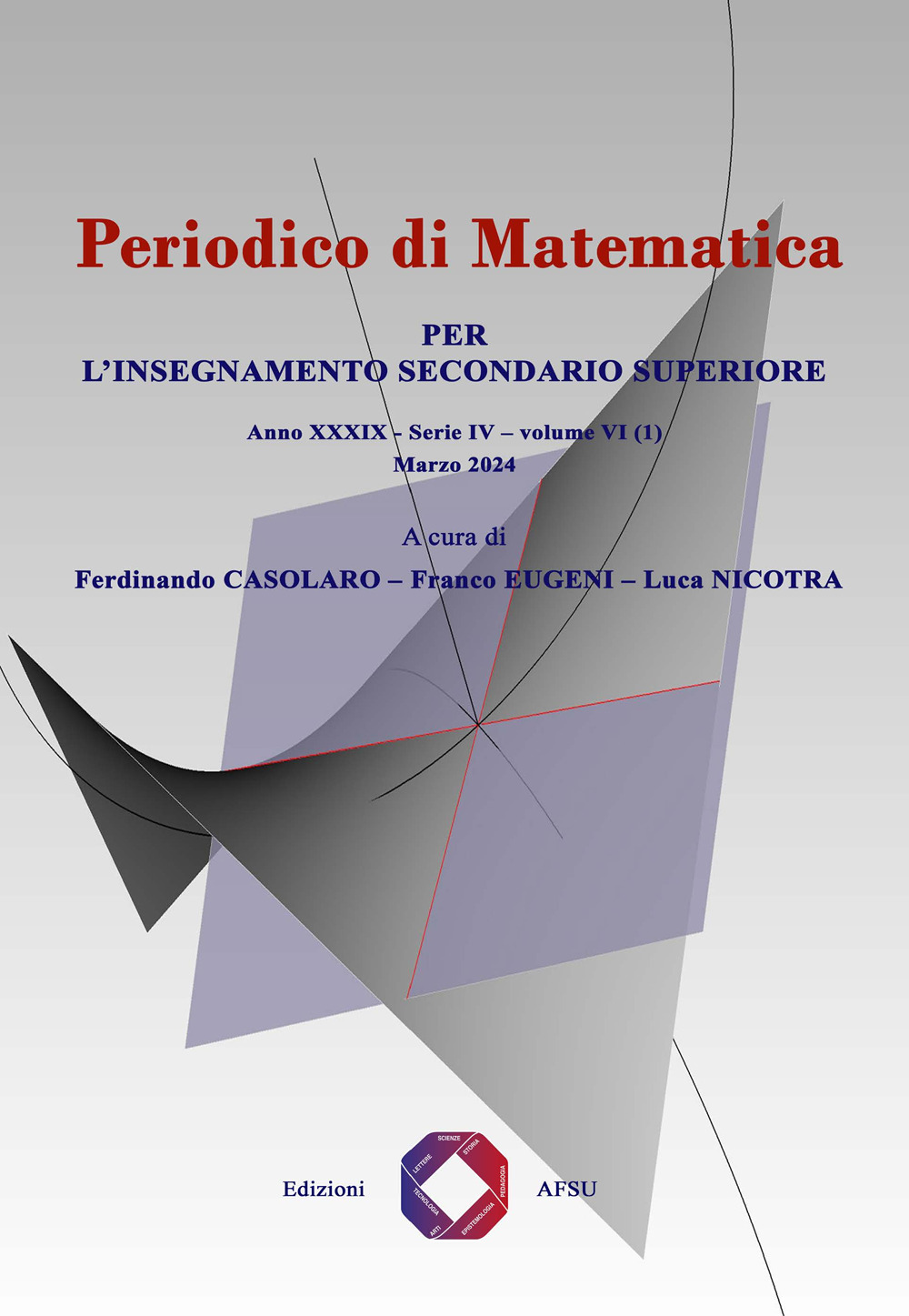 Periodico di matematica. Per l'insegnamento secondario (2024). Vol. 6