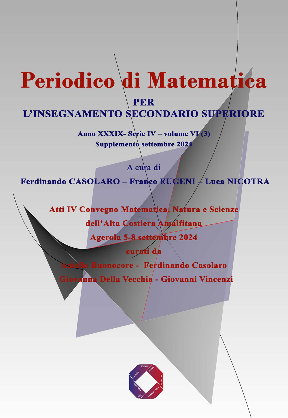 Periodico di matematica. Per l'insegnamento secondario (2024). Vol. 6/3