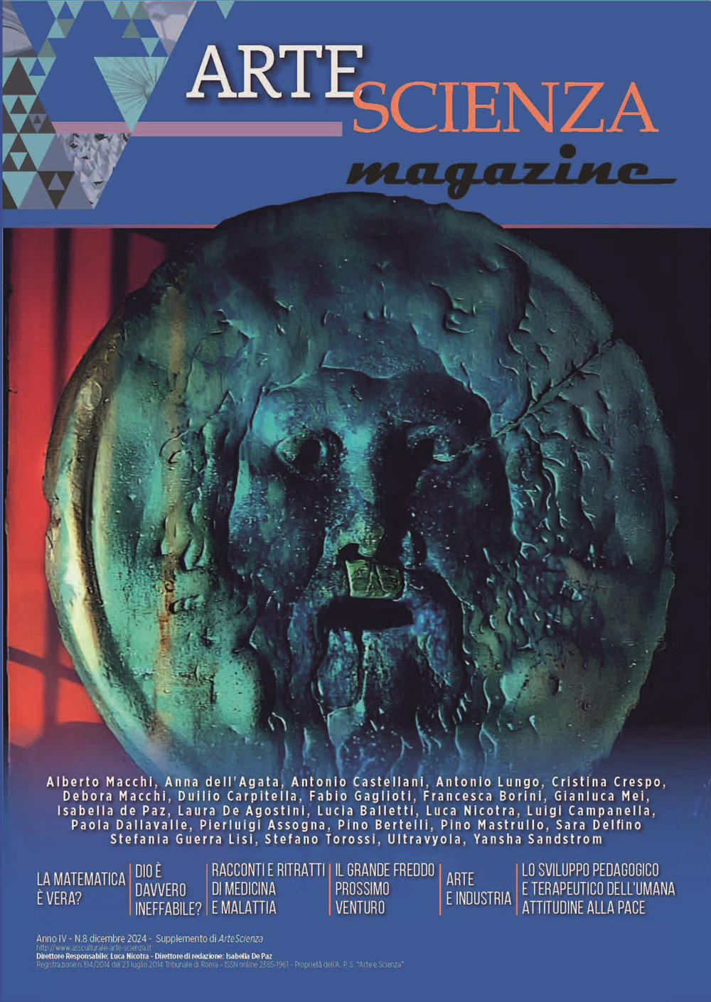 Arte e scienza magazine (2024). Vol. 8