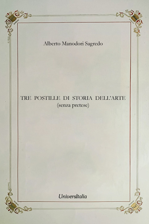 Tre postille di storia dell'arte (senza pretese)