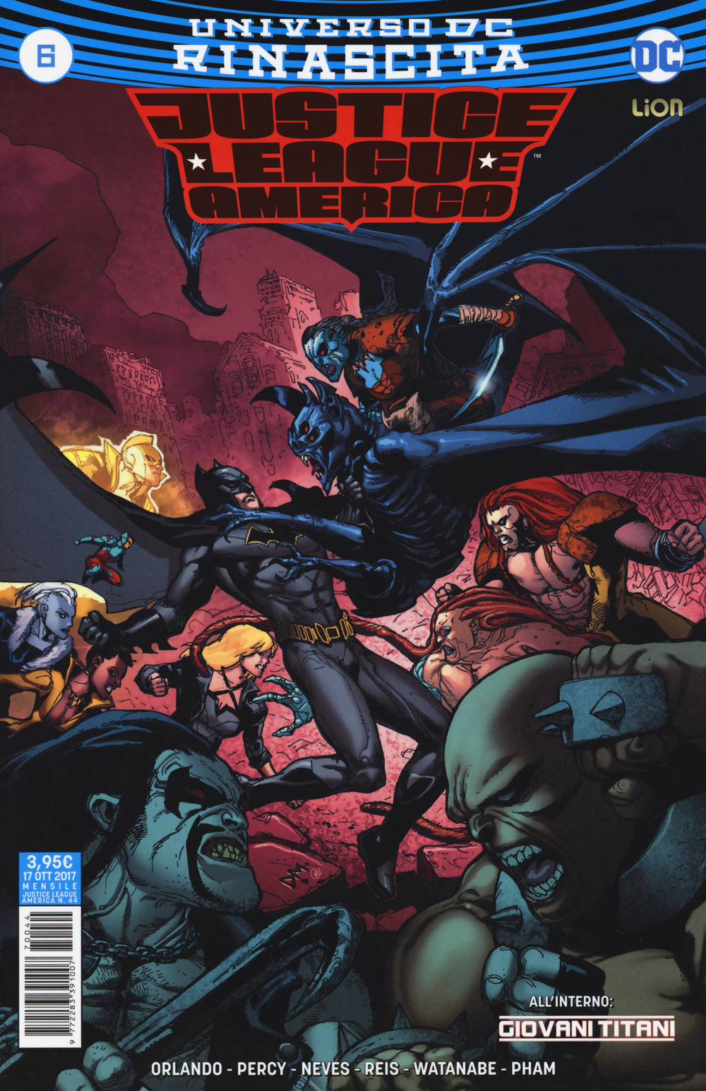 Rinascita. Justice League America. Vol. 6