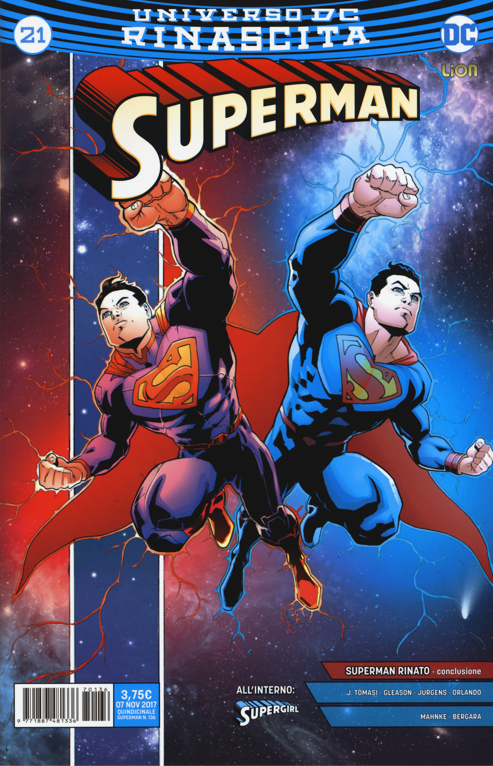 Rinascita. Superman. Vol. 21