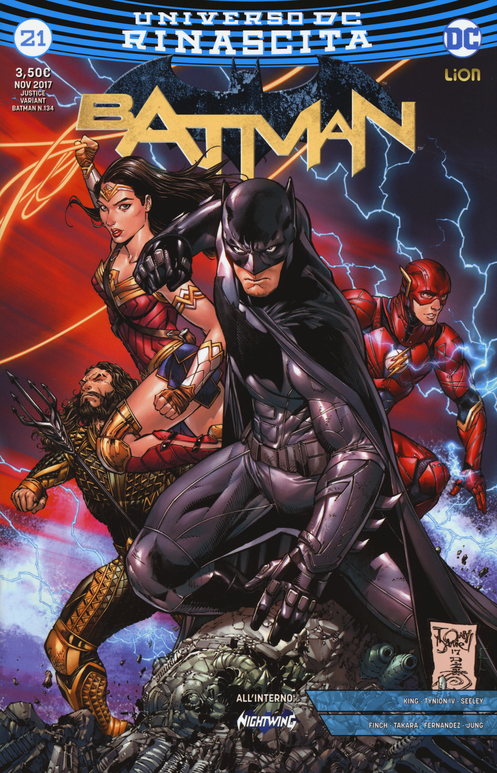 Rinascita. Batman. Variant. Vol. 21