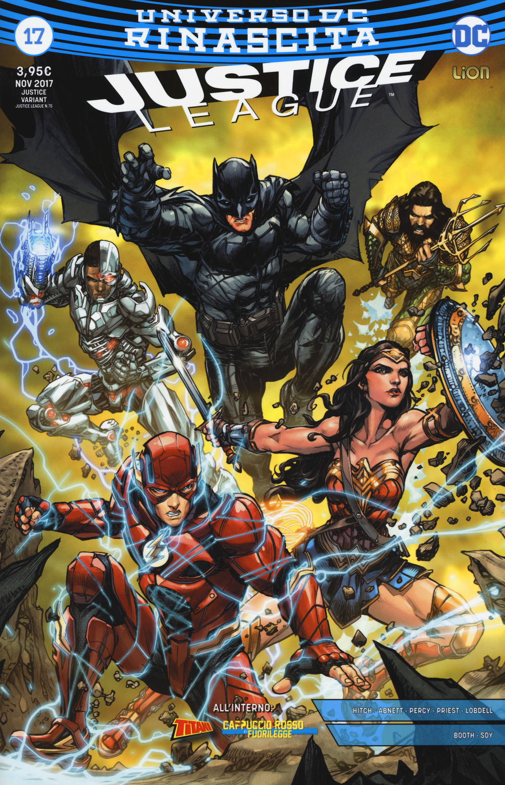 Rinascita. Justice League. Variant. Vol. 17