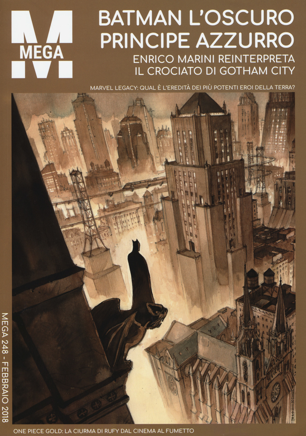 Mega. Vol. 248: Batman l'oscuro principe azzurro. Enrico Marini reinterpreta il crociato di Gotham city