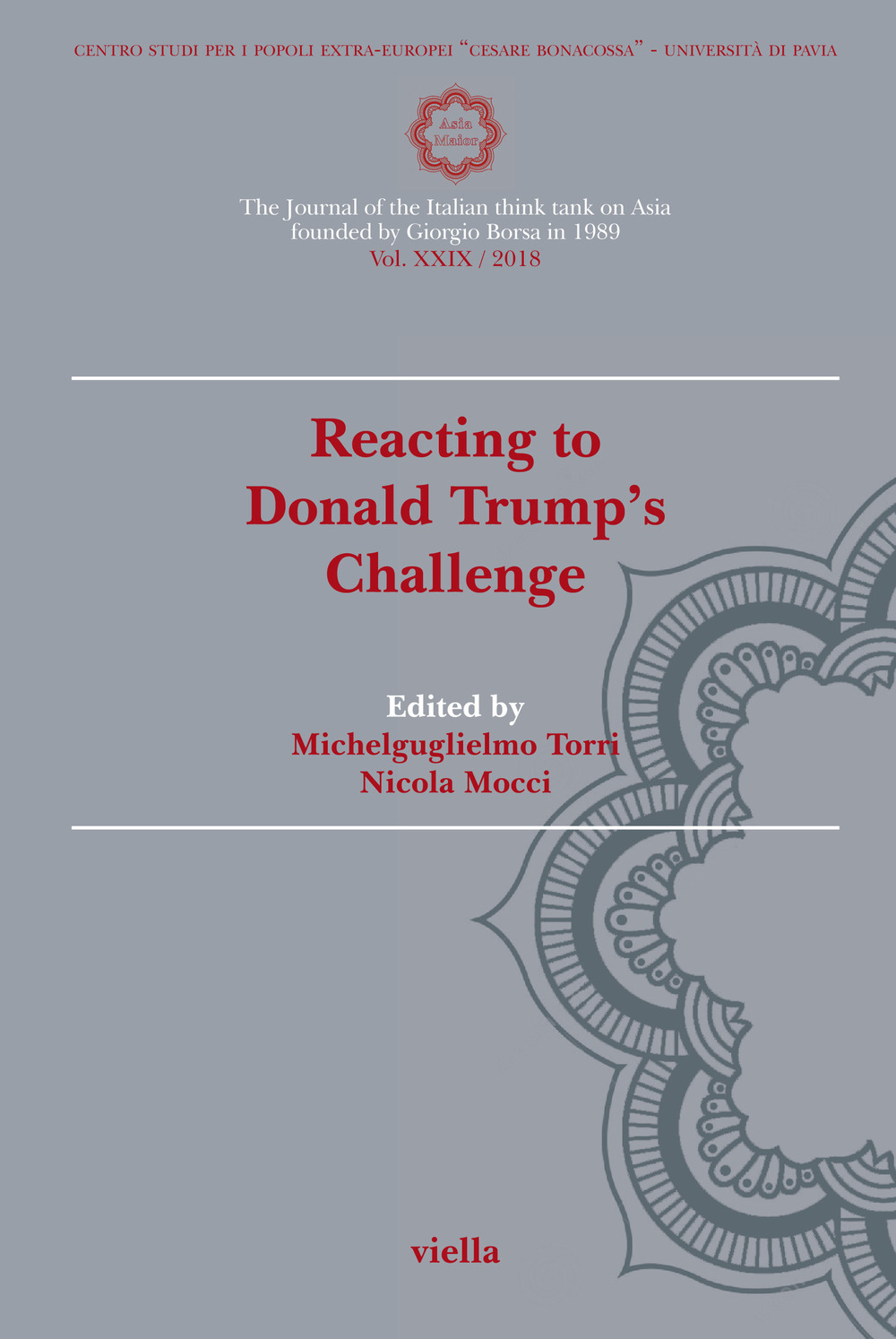 Asia maior (2018). Vol. 29: Reacting to Donald Trump's challenge