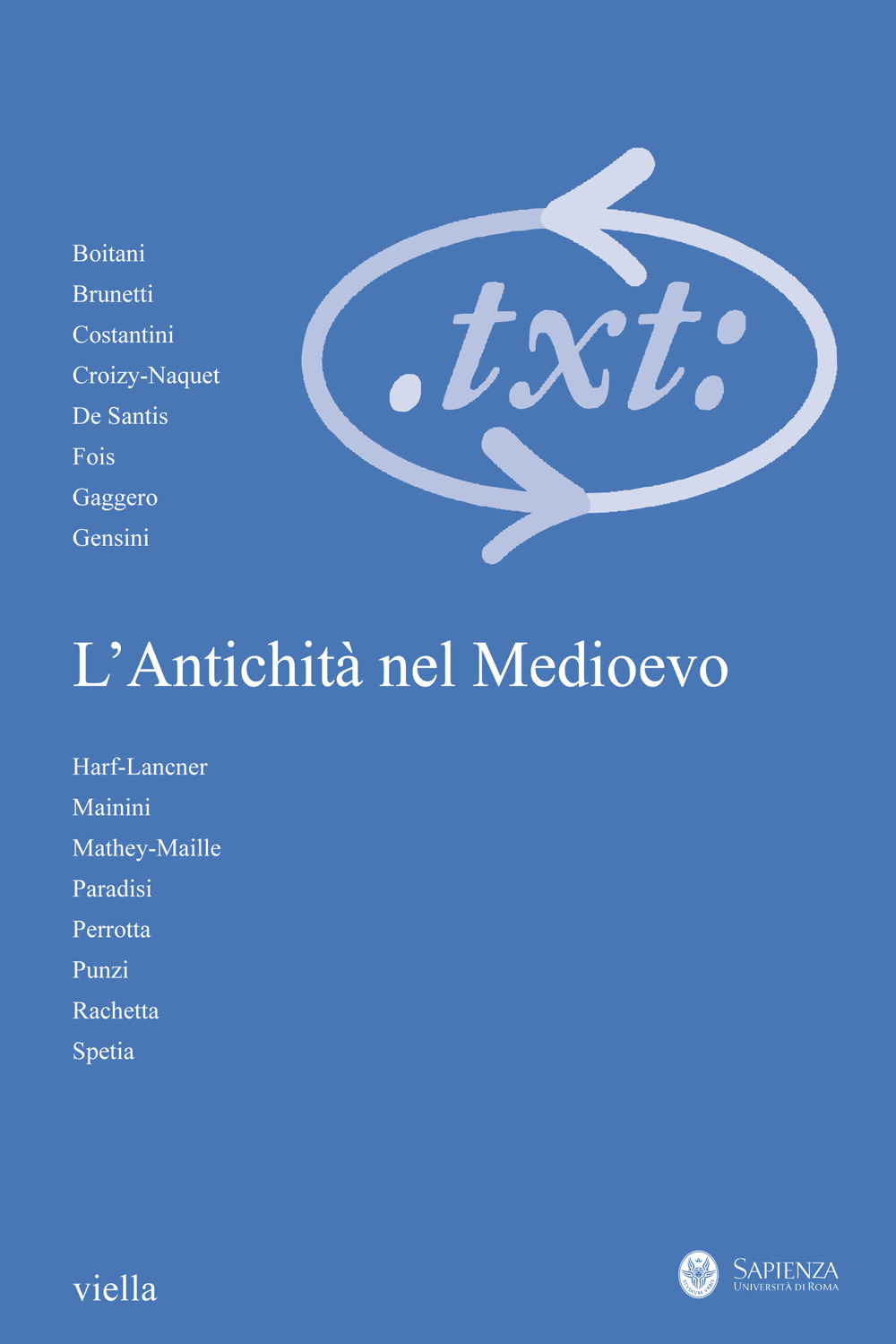 Critica del testo (2019). Vol. 3: L' antichità nel medioevo