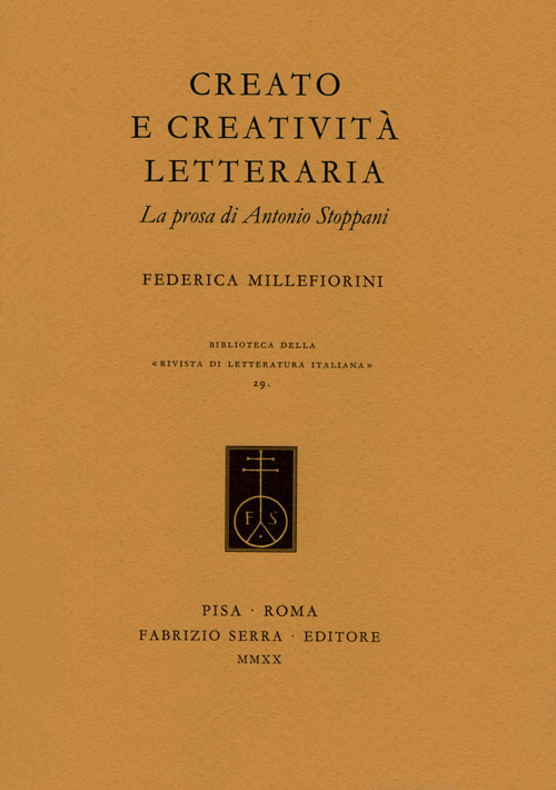 Creato e creatività letteraria. La prosa di Antonio Stoppani