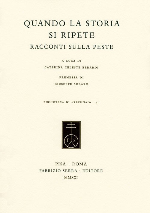 Quando la storia si ripete. Racconti sulla peste