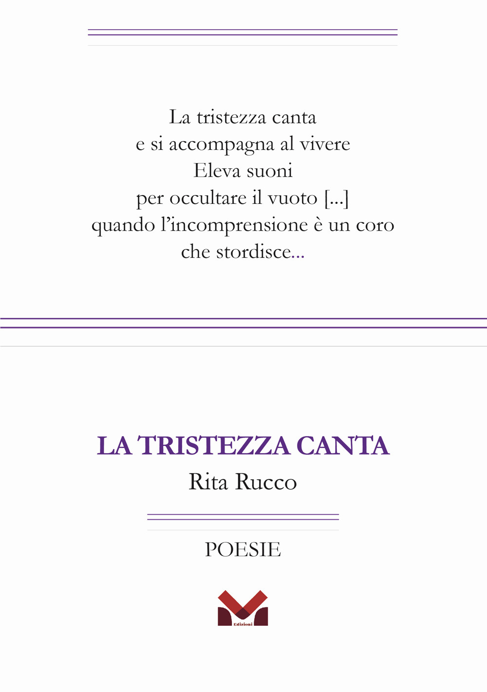 La tristezza canta