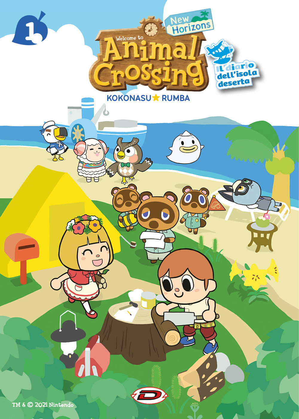 Animal Crossing: New Horizons. Il diario dell'isola deserta. Vol. 1