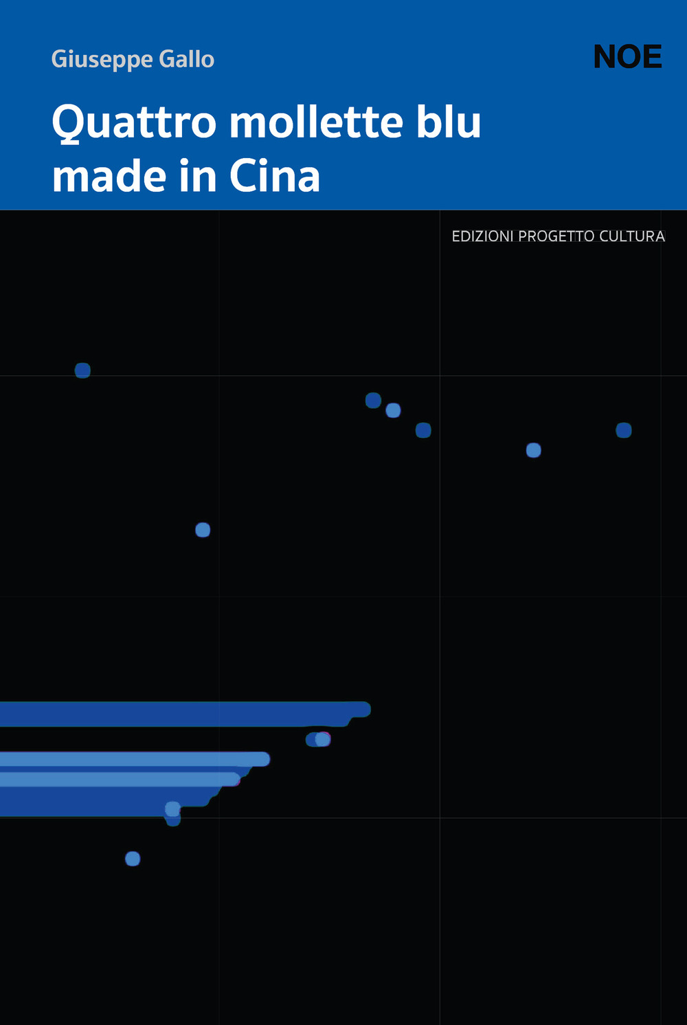 Quattro mollette blu made in Cina