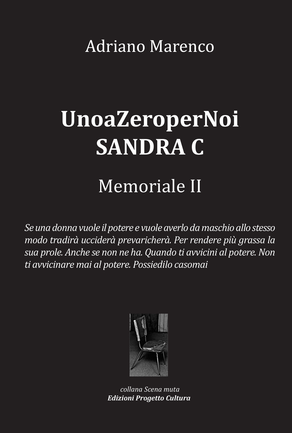 UnoaZeroperNoi Sandra C. Memoriale II