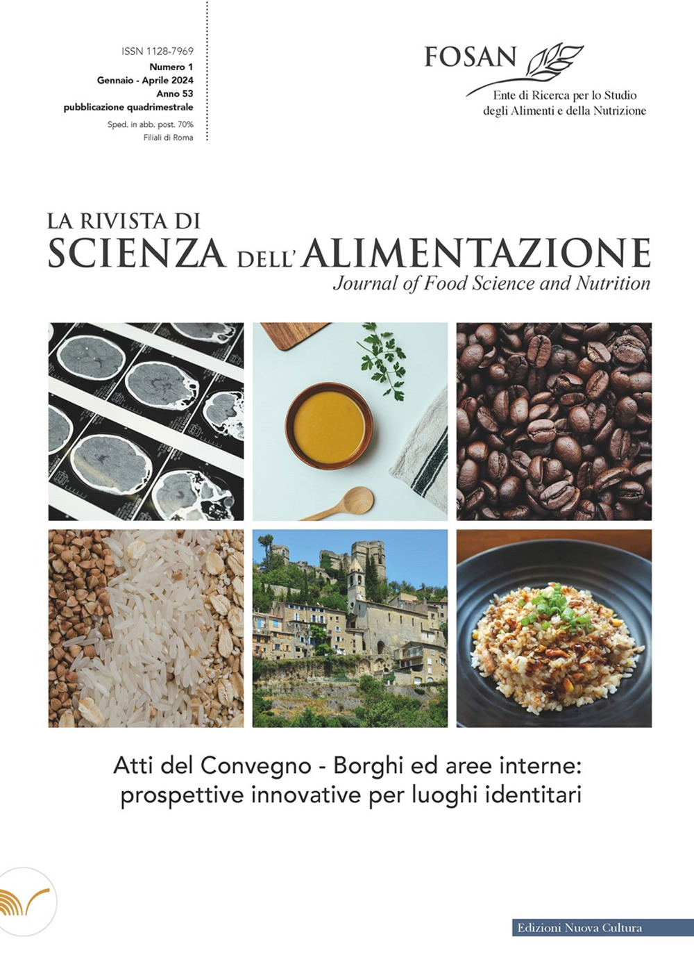 La rivista di scienza dell'alimentazione (2024). Vol. 1