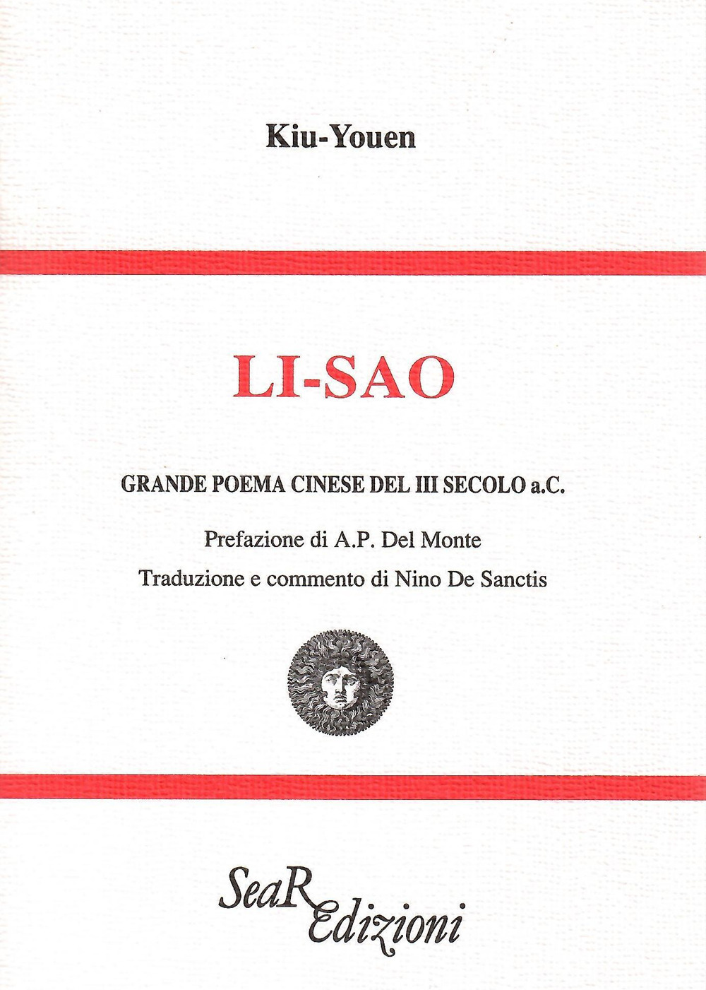 Li-Sao. Grande poema cinese del III secolo a. C.