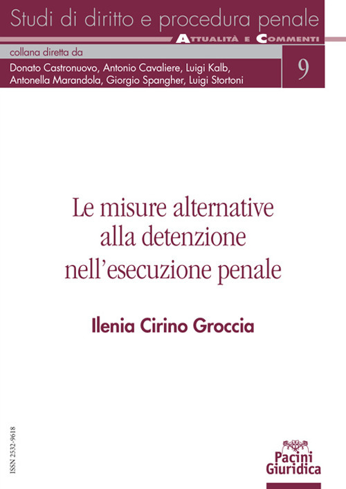 Le misure alternative alla detenzione nell'esecuzione penale