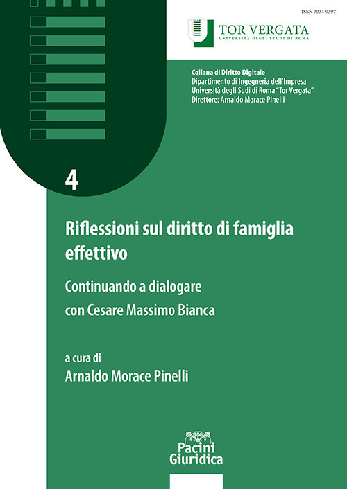 Riflessioni sul diritto di famiglia effettivo. Continuando a dialogare con Cesare Massimo Bianca