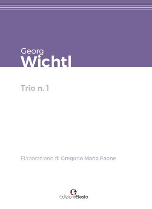 Georg Wichtl. Trio n.1