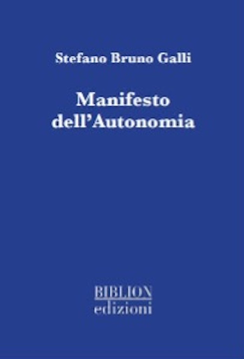 Manifesto dell'autonomia