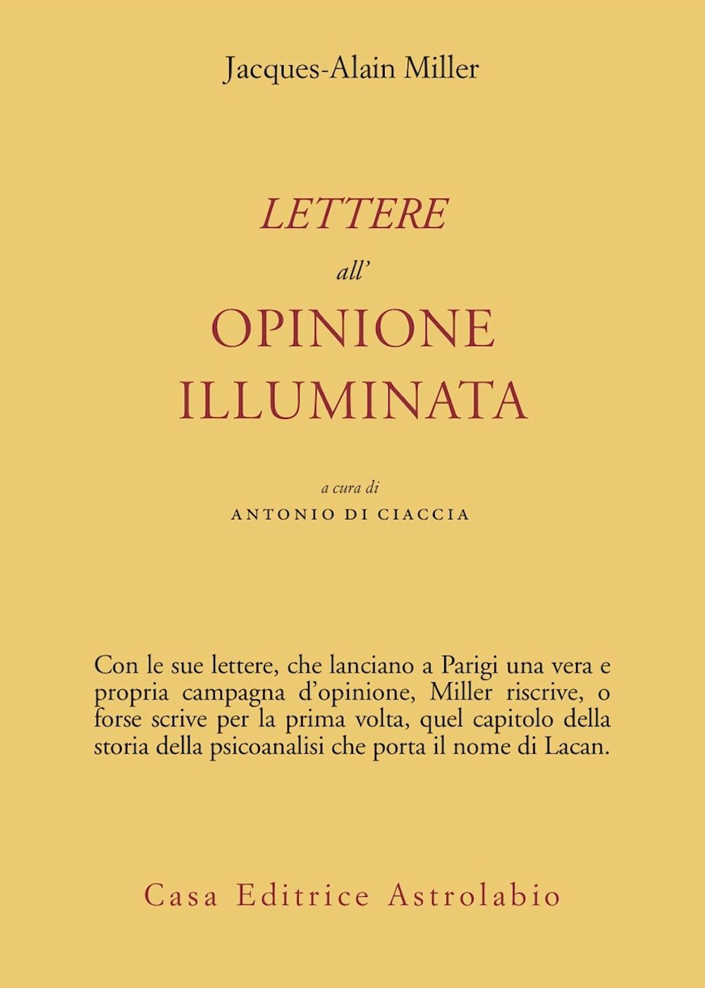 Lettere all'opinione illuminata