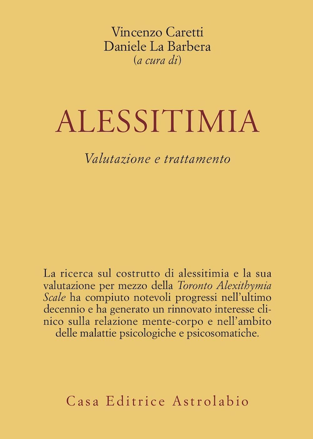 Alessitimia. Valutazione e trattamento