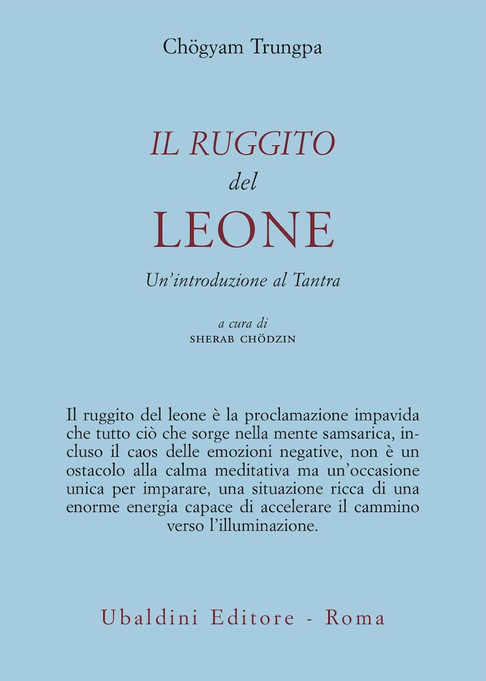 Il ruggito del leone. Un'introduzione al Tantra