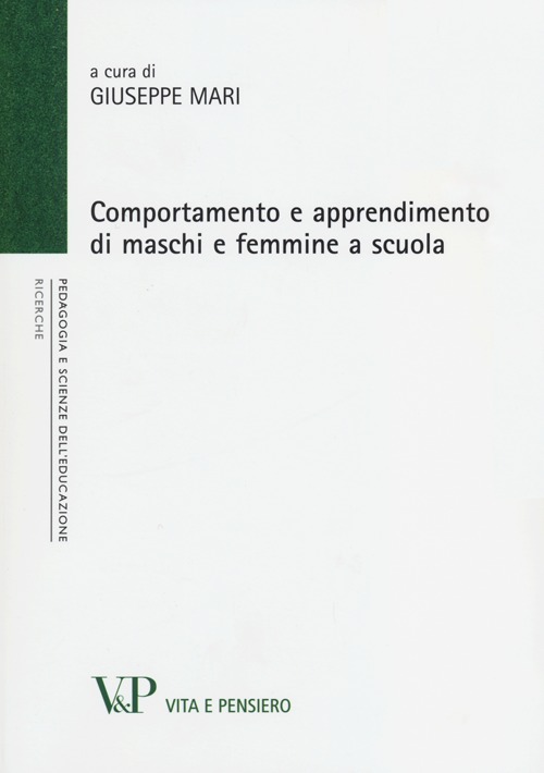 Comportamento e apprendimento di maschi e femmine a scuola