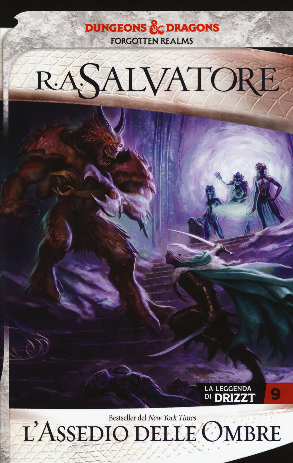 L'assedio delle ombre. La leggenda di Drizzt. Forgotten Realms. Vol. 9