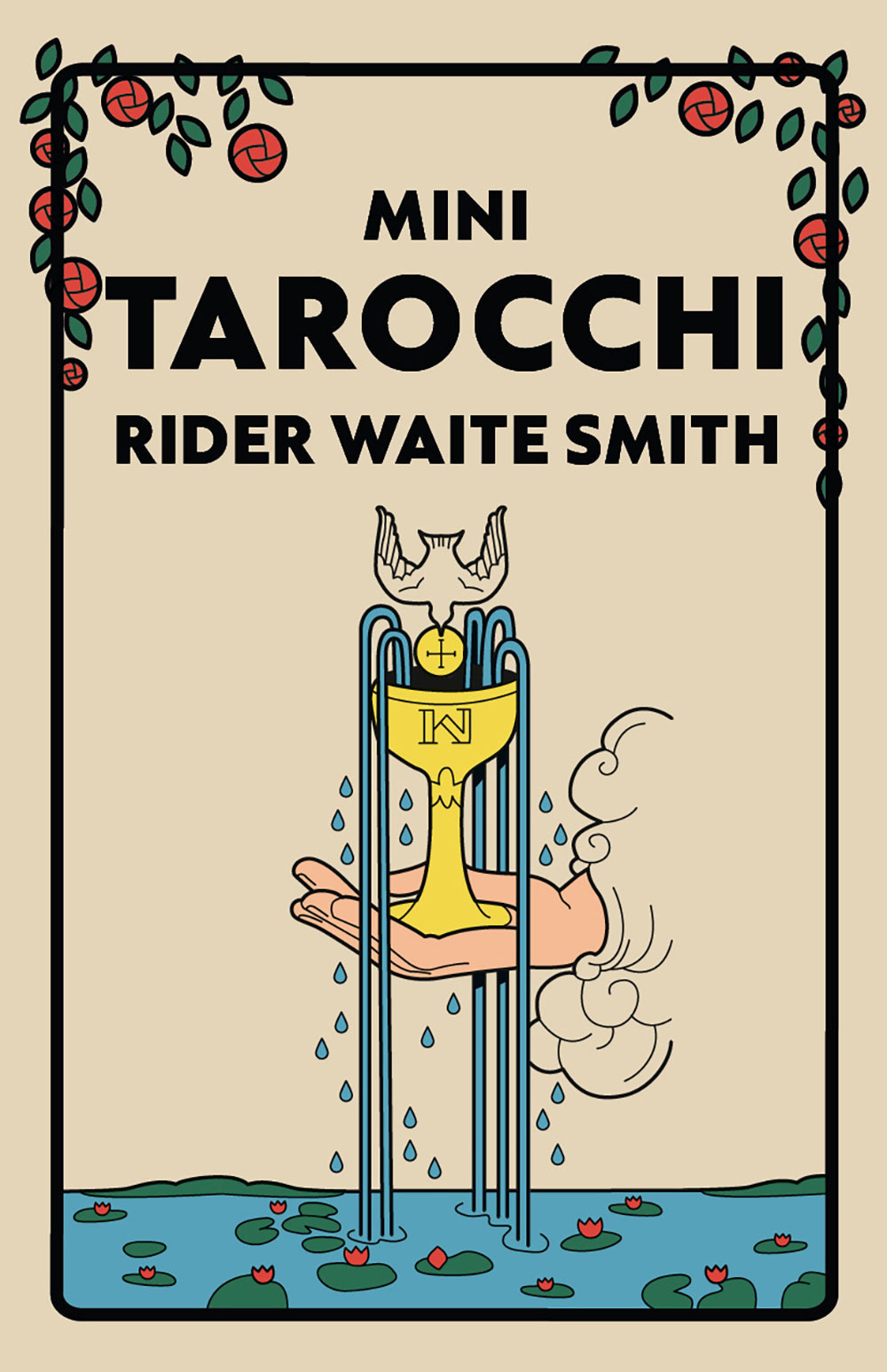 Mini tarocchi. Rider Waite Smith. Con 78 Carte