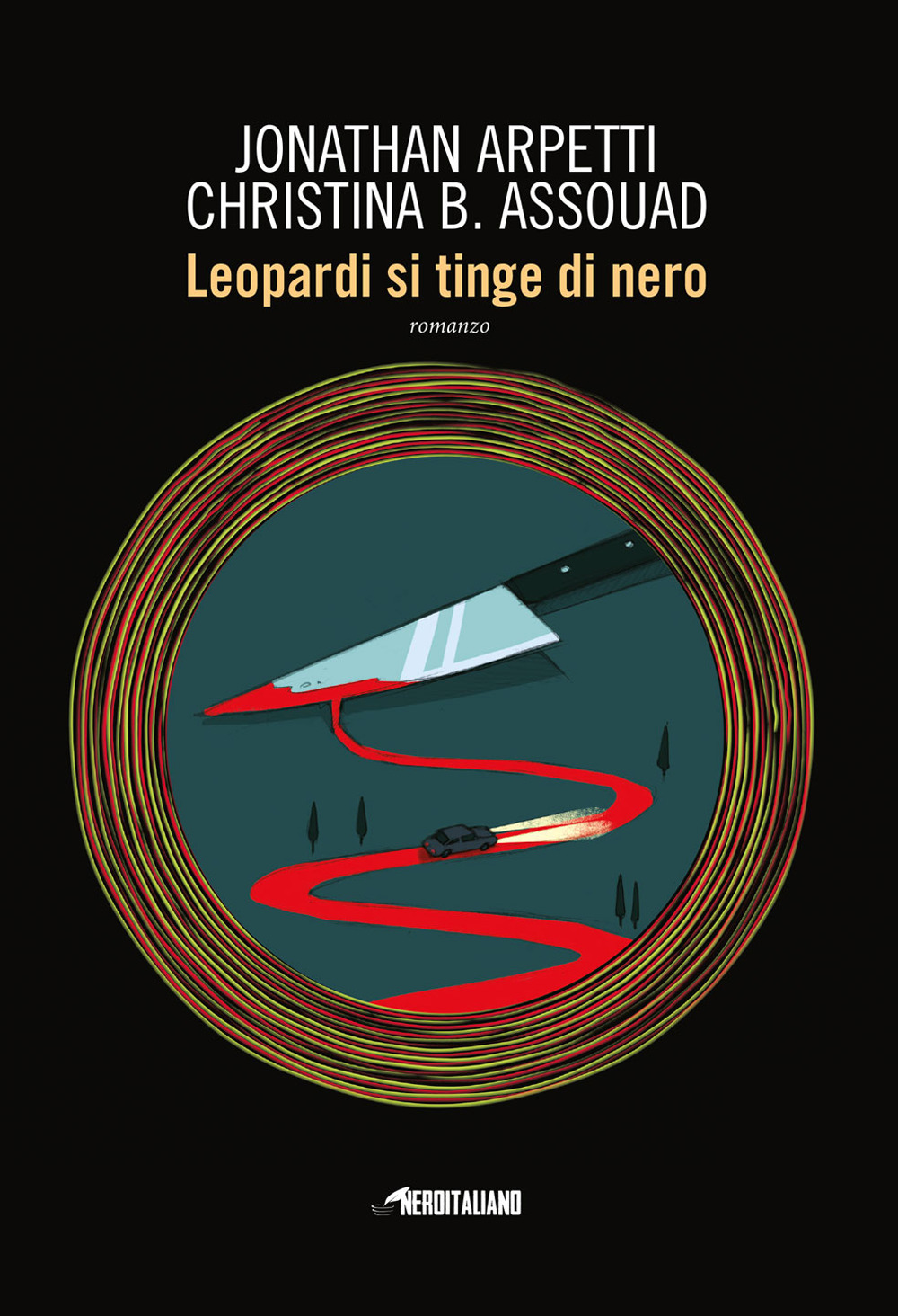 Leopardi si tinge di nero