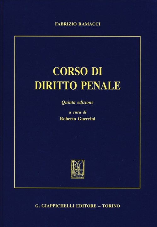 Corso di diritto penale