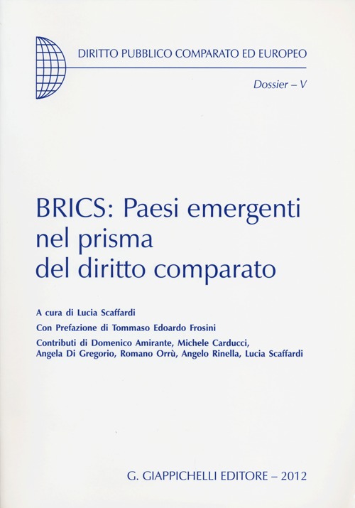 BRICS: Paesi emergenti nel prisma del diritto comparato