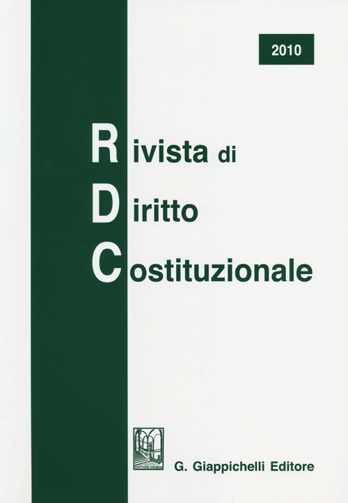 Rivista di diritto costituzionale (2010)