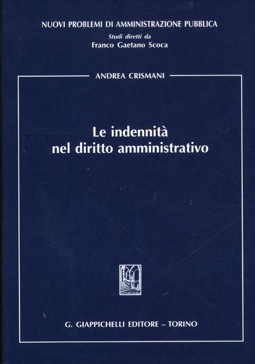 Le indennità nel diritto amministrativo