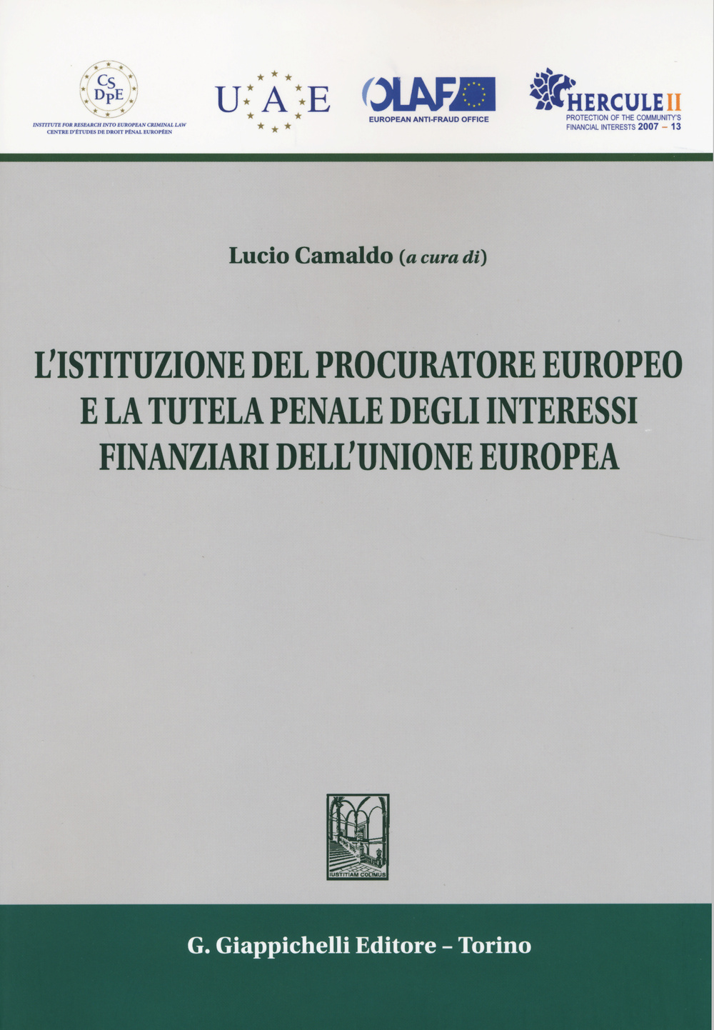 L'istituzione del procuratore europeo e la tutela penale degli interessi finanziari dell'Unione Europea