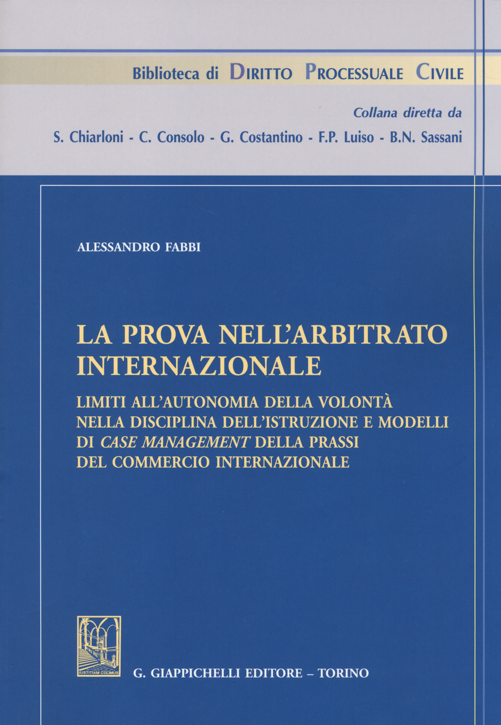 La prova nell'arbitrato internazionale