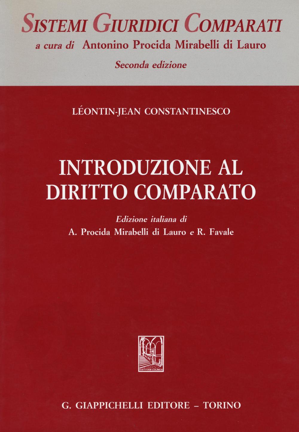 Introduzione al diritto comparato